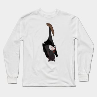 Cross Stitch Craft Bat Fiber Arts Embroidery Bat Long Sleeve T-Shirt